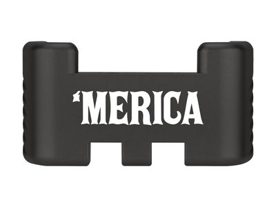NDZ Performance Aluminum Slide Racker Assist Back Plate for Gen 1-5 Glock 17 19 19x 22 23 24 26 27 31 32 33 34 35 45 47 49, Improved Slide Grip, Black - Merica