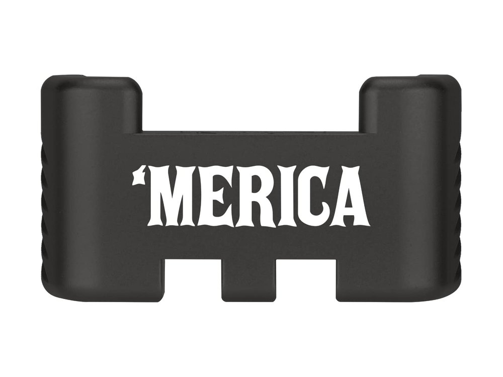 NDZ Performance Aluminum Slide Racker Assist Back Plate for Gen 1-5 Glock 17 19 19x 22 23 24 26 27 31 32 33 34 35 45 47 49, Improved Slide Grip, Black - Merica