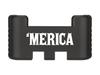 NDZ Performance Aluminum Slide Racker Assist Back Plate for Gen 1-5 Glock 17 19 19x 22 23 24 26 27 31 32 33 34 35 45 47 49, Improved Slide Grip, Black - Merica view 1