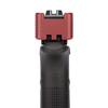 NDZ Performance Aluminum Slide Racker Assist Back Plate for Gen 1-5 Glock 17 19 19x 22 23 24 26 27 31 32 33 34 35 45 47 49, Improved Slide Grip, Red - 3 Crosses view 2