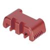 NDZ Performance Aluminum Slide Racker Assist Back Plate for Gen 1-5 Glock 17 19 19x 22 23 24 26 27 31 32 33 34 35 45 47 49, Improved Slide Grip, Red - 3 Crosses view 3