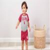 Wes and Willy Baby College Sports Fan Outfit One Piece Snap Suit and Short Set Cloudy Yarn Pattern (Oklahoma Sooners, 12 Months) view 4