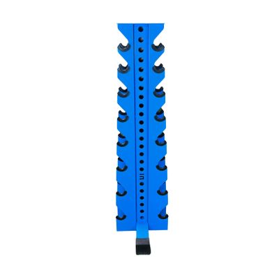 Synergy Custom Fitness 8-Tier Vertical Dumbbell Storage Rack - DBRK8 (Synergy Blue)