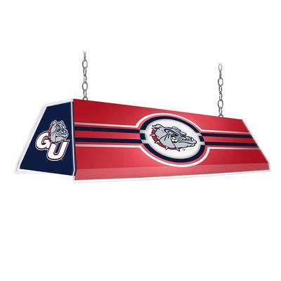 The Fan-Brand NCAA - Gonzaga Bulldogs, Red Edge Glow Pool Table Light - Sports Team Bar Sign Dcor - Home, Dorm, Garage, Office, Fan Cave, Garage