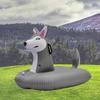 Jet Creations Husky Sledding Tube, Inflatable Snow and Water Sled, Towable with Durable Loop Holder, Toddler Snowboard Doubles as Pool Float, Adults and Kids 3 Years and up. Max 200 lbs. view 4