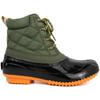 Sugar Womens Duck Boots - Waterproof Shell Insulated Snow Boot-Skippy-Olive/Orange-6 view 2