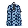 Ame & Lulu Drop Shot Stylish Pickleball Bag | For Men and Women | Padded Straps, Zip Closure, Interior/Exterior Pockets | Adjustable | Water Resistant - Blue Shibori view 1