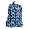 Ame & Lulu Drop Shot Stylish Pickleball Bag | For Men and Women | Padded Straps, Zip Closure, Interior/Exterior Pockets | Adjustable | Water Resistant - Blue Shibori view 2