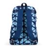 Ame & Lulu Drop Shot Stylish Pickleball Bag | For Men and Women | Padded Straps, Zip Closure, Interior/Exterior Pockets | Adjustable | Water Resistant - Blue Shibori view 3
