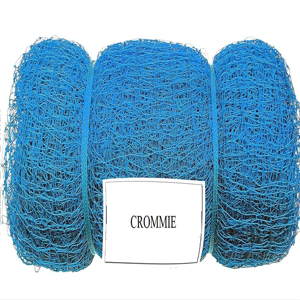 Crommie Cricket Net (100 x 10) Ft | 1 mm Cricket net Blue Colour Nylon Material Best for Practice