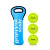 Swinton Pickleball Balls Pack of 3 with Sleeve Indoor & Outdoor Pickleball Balls Durable Polyethylene, Consistent Bounce & High Visibility Tournament Pickleballs view 1