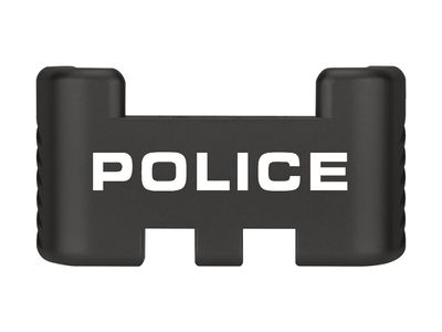 NDZ Performance Aluminum Slide Racker Assist Back Plate for Gen 1-5 Glock 17 19 19x 22 23 24 26 27 31 32 33 34 35 45 47 49, Improved Slide Grip, Black - Police One Line Text