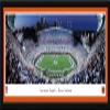 Cincinnati Bengals White Out Football - 42x15.5-inch Single Mat, Select Framed Picture by Blakeway Panoramas view 1