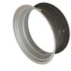 All States Drop Rear Rim - 14" x 38" Drop Rear Rim Silver Mist view 1