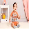 Wes and Willy Baby College Sports Fan Outfit One Piece Snap Suit and Short Set Cloudy Yarn Pattern (Clemson Tigers, 6 Months) view 4
