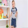 Wes and Willy Baby College Sports Fan Outfit One Piece Snap Suit and Short Set Cloudy Yarn Pattern (Penn State Nittany Lions, 12 Months) view 4