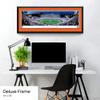 Cincinnati Bengals White Out Football - 44x18-inch Double Mat, Deluxe Framed Picture by Blakeway Panoramas view 3