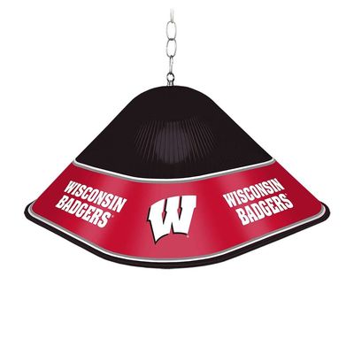 The Fan-Brand NCAA Wisconsin Badgers, Black - Game Table Light - Sports Team Bar Sign Dcor - Home, Dorm, Garage, Office, Fan Cave