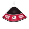 The Fan-Brand NCAA Wisconsin Badgers, Black - Game Table Light - Sports Team Bar Sign Dcor - Home, Dorm, Garage, Office, Fan Cave view 1