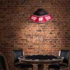 The Fan-Brand NCAA Wisconsin Badgers, Black - Game Table Light - Sports Team Bar Sign Dcor - Home, Dorm, Garage, Office, Fan Cave view 4