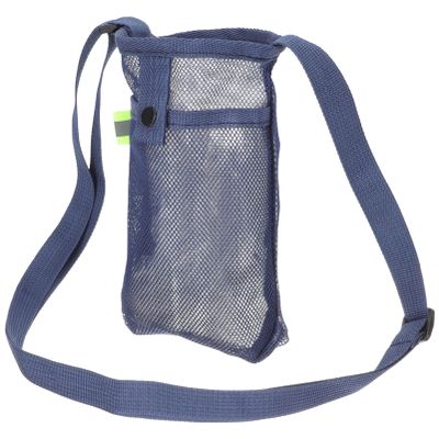 Water Bottle Mesh Sleeve with Adjustable Shoulder Strap Water Bottle Holder Sling Dog Bag for Sports Gym Hiking Camping Walking