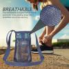 Water Bottle Mesh Sleeve with Adjustable Shoulder Strap Water Bottle Holder Sling Dog Bag for Sports Gym Hiking Camping Walking view 3