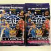 2021/22 Panini Illusions NBA Cello Value Fat Pack Lot - 2 Packs (12 Cards Each) - 24 Trading Cards Total