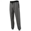 Men's Heavyweight Fleece Cargo Sweatpants Stretch Elastic Waist Baggy Joggers Drawstring Outdoor Trousers with Pockets view 3