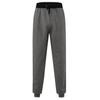 Men's Heavyweight Fleece Cargo Sweatpants Stretch Elastic Waist Baggy Joggers Drawstring Outdoor Trousers with Pockets view 4