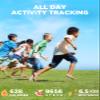 BIGGERFIVE Vigor Kids Fitness Tracker Watch for Girls Boys Ages 5-15, IP68 Waterproof, Activity Tracker, Pedometer, Heart Rate Sleep Monitor, Calorie Step Counter Watch view 2