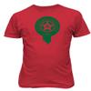 Morocco Soccer #2 Hakimi World Football Fans Adult Men's Unisex T-Shirt (Red, 3X-Large) view 2