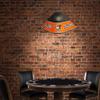 The Fan-Brand NCAA Bowling Green Falcons - Game Table Light - Sports Team Bar Sign Dcor - Home, Dorm, Garage, Office, Fan Cave view 4