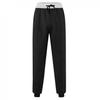 Men's Heavyweight Fleece Cargo Sweatpants Stretch Elastic Waist Baggy Joggers Drawstring Outdoor Trousers with Pockets view 4