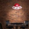 The Fan-Brand NCAA Alabama Crimson Tide - Game Table Light - Sports Team Bar Sign Dcor - Home, Dorm, Garage, Office, Fan Cave view 4