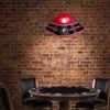 The Fan-Brand NCAA Georgia Bulldogs, Red/Black - Game Table Light - Sports Team Bar Sign Dcor - Home, Dorm, Garage, Office, Fan Cave view 4