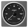 Veratron 4-3/8" (110mm) AcquaLink Speed Over Ground 12 Knots - 12/24V - Black Dial Bezel [A2C59501908] view 1