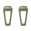 Knog Frog Bike Headlight and Tail Light Set - USB-C Rechargeable Bicycle Light with 40 lumen Front & 20 lumen Rear Output, 9 Modes, Flexible Mount, IP65 Water Resistant Bike Light, Army Jacket Green view 1