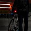 Knog Frog Bike Headlight and Tail Light Set - USB-C Rechargeable Bicycle Light with 40 lumen Front & 20 lumen Rear Output, 9 Modes, Flexible Mount, IP65 Water Resistant Bike Light, Army Jacket Green view 3