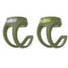 Knog Frog Bike Headlight and Tail Light Set - USB-C Rechargeable Bicycle Light with 40 lumen Front & 20 lumen Rear Output, 9 Modes, Flexible Mount, IP65 Water Resistant Bike Light, Army Jacket Green view 4