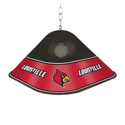 The Fan-Brand NCAA Louisville Cardinals, Black/Red - Game Table Light - Sports Team Bar Sign Dcor - Home, Dorm, Garage, Office, Fan Cave