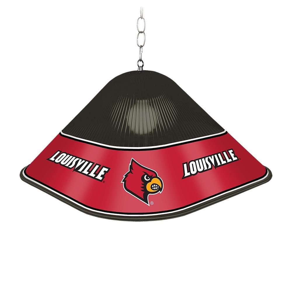 The Fan-Brand NCAA Louisville Cardinals, Black/Red - Game Table Light - Sports Team Bar Sign Dcor - Home, Dorm, Garage, Office, Fan Cave