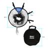 Soccer Targets for Goals Training (2pc) - Soccer Training Target | Top Bins Equipment | Durable Design - Extra-Long Straps with Carry Case view 3