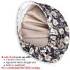 ABAMERICA Bouffant Caps with Button and Sweatband, Adjustable Scrub Caps for Women Men, Satin Layer view 2
