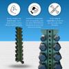Synergy Custom Fitness 8-Tier Vertical Dumbbell Storage Rack - DBRK8 (Military Green) view 2