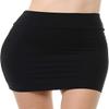 Sweet Hearts Black Mini Pencil Skirt for Women- Above Knee Basic Bodycon Skirt Made in USA (Black, Large) view 1