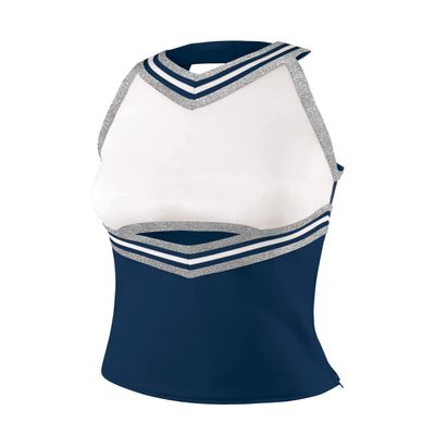 GK Gladiator Shell Top - Youth Small Navy-Metallic Silver