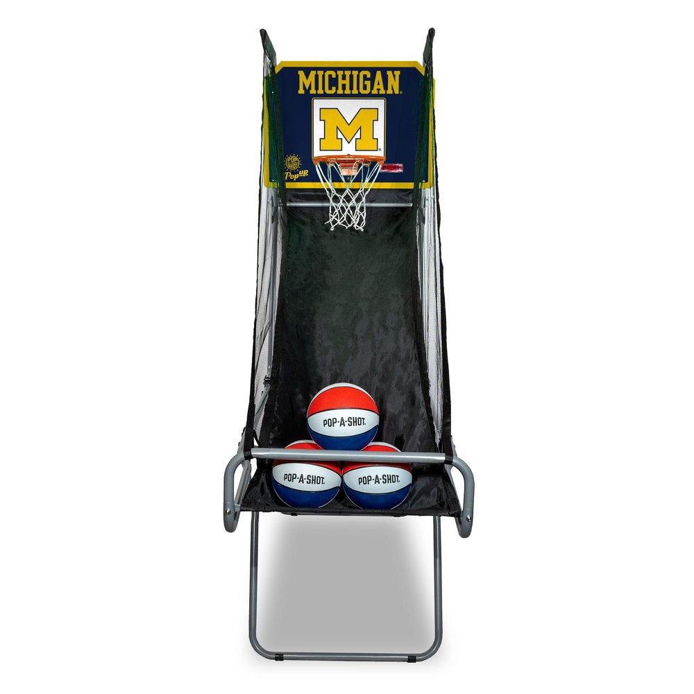 Pop-A-Shot Official NCAA Pop-Up Tailgate Game (Pop-Up, Michigan Wolverines)