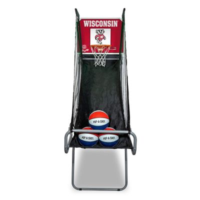 Pop-A-Shot NCAA Pop-Up (Black, Wisconsin Badgers)