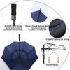 JHKED Golf Umbrella Extra Large Oversize Double Canopy Vented Windproof Waterproof Umbrella, Automatic Open Golf Umbr view 2