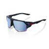 100% Norvik Winter Sport Performance Sunglasses (Black Holographic - HiPER Blue Multilayer Mirror Lens) view 1